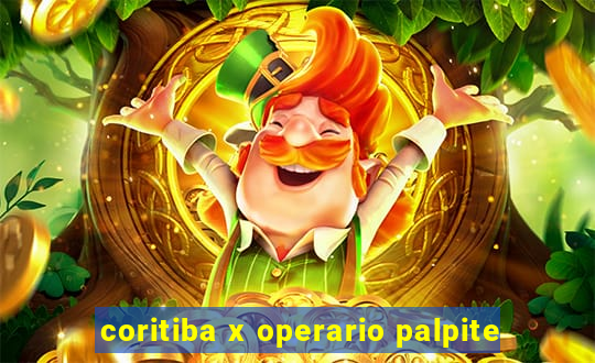 coritiba x operario palpite